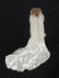 Vintage Bride Doll with White Dress and Flowers - 3