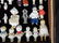 Group of 26 Antique Porcelain Frozen Charlottes in Wood - 4
