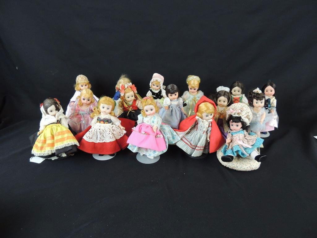 Group of 16 Vintage Madame Alexander Fairy Tale Dolls (1 of 3)