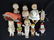 Group of 9 Porcelain Figurines and Dolls Featuring