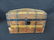 Antique Doll Wallpapered Dome Top Steamer Truck