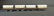 Pre War German Bing 4 Car Set of LNWR Coach Cars