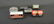Group of 6 British Trix Train Cars Featuring Shell