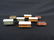 Pre War British Trix Group of 8 Train Cars