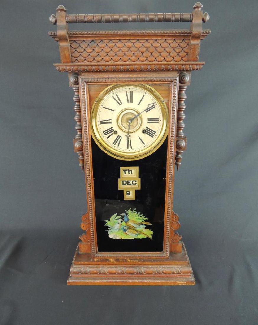 Antique Wm. L. Gilbert "Oriental" Eight Day Half Hour (1 of 7)