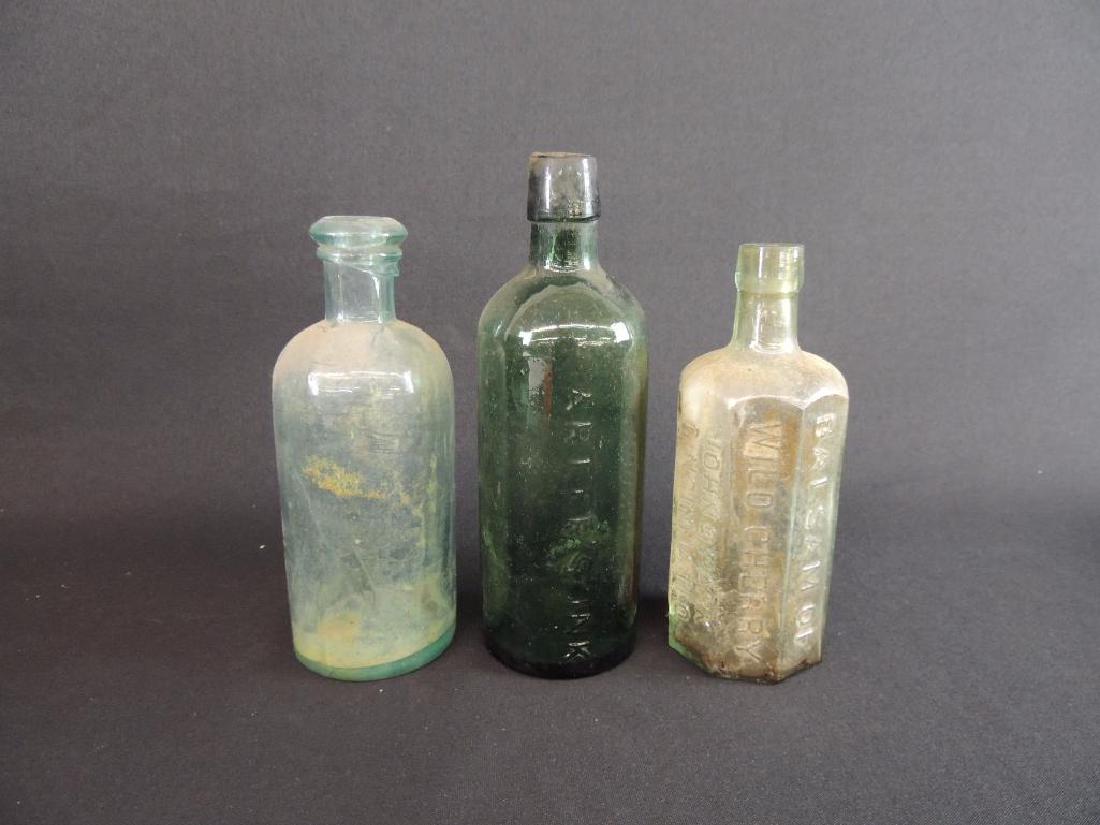 Group of 3 Antique Bottles Featuring John D. Park, (1 of 3)