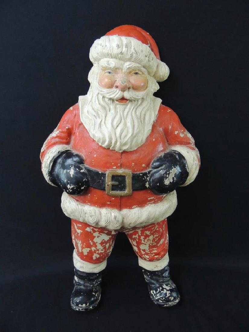 Vintage Santa Store Display Statue (1 of 2)
