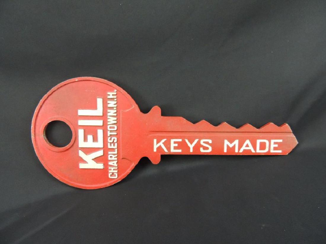 Keil Charlestown N.H. Keys Made Vintage Metal Sign (1 of 4)
