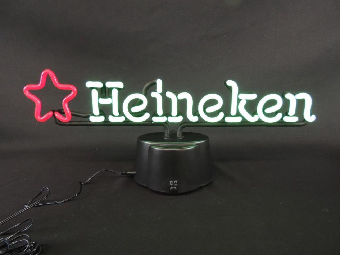 Heineken Neon Sign with Original Boxes (1 of 1)