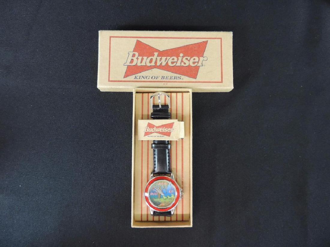 Vintage Budman Budweiser Beer Wrist Watch