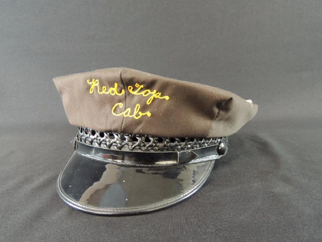 Antique Red Top Cab Hat (1 of 4)