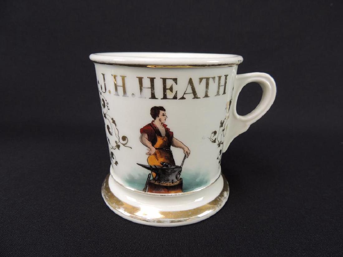 Antique Occupational Shaving Mug, Blacksmith (1 of 8)