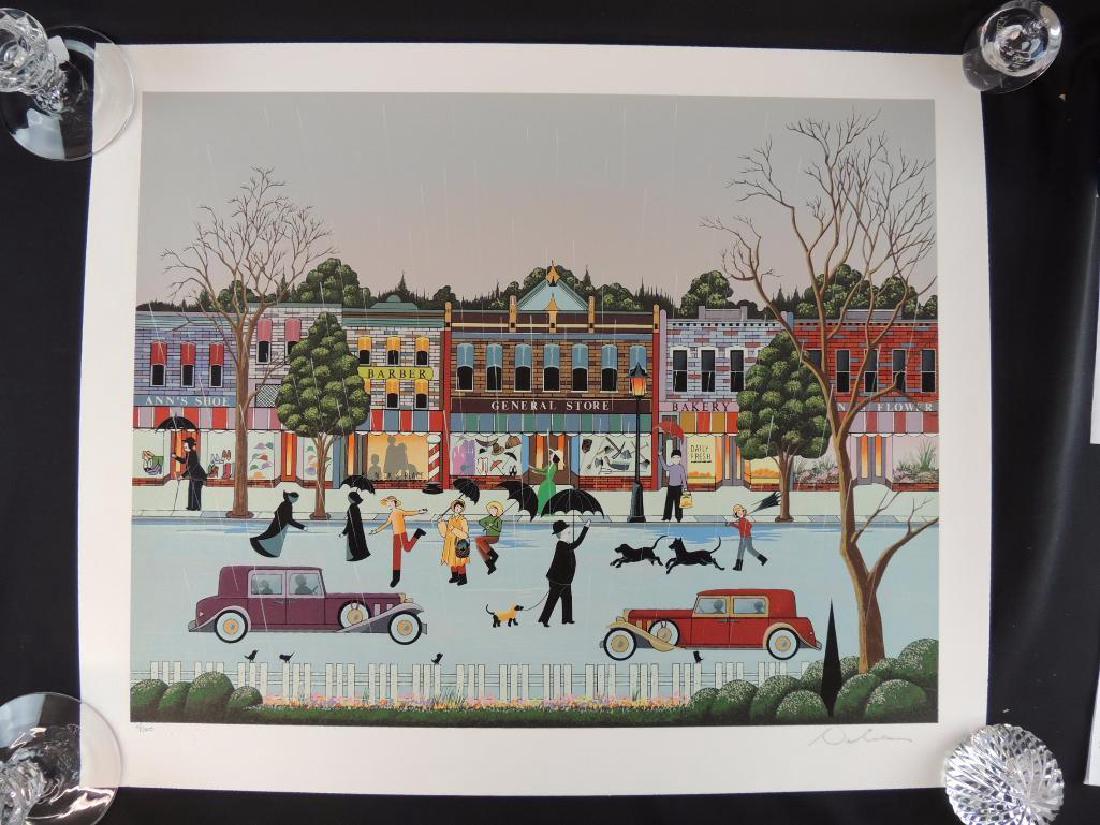 "Singing in the Rain" by Nickey Watanabe 4 of 300: 23 1/2"x28 1/2"
