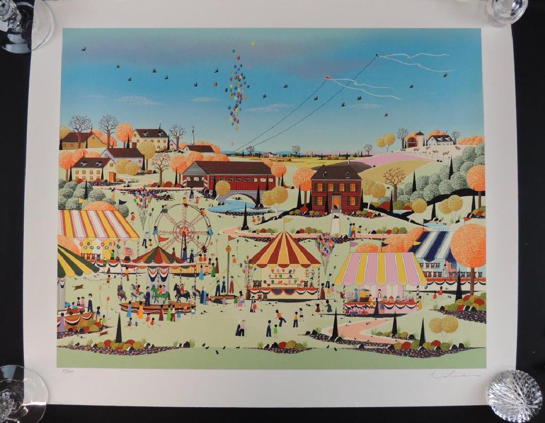 "Country Fair" by Nickey Watanabe 37 of 250 Signed (1 of 3)