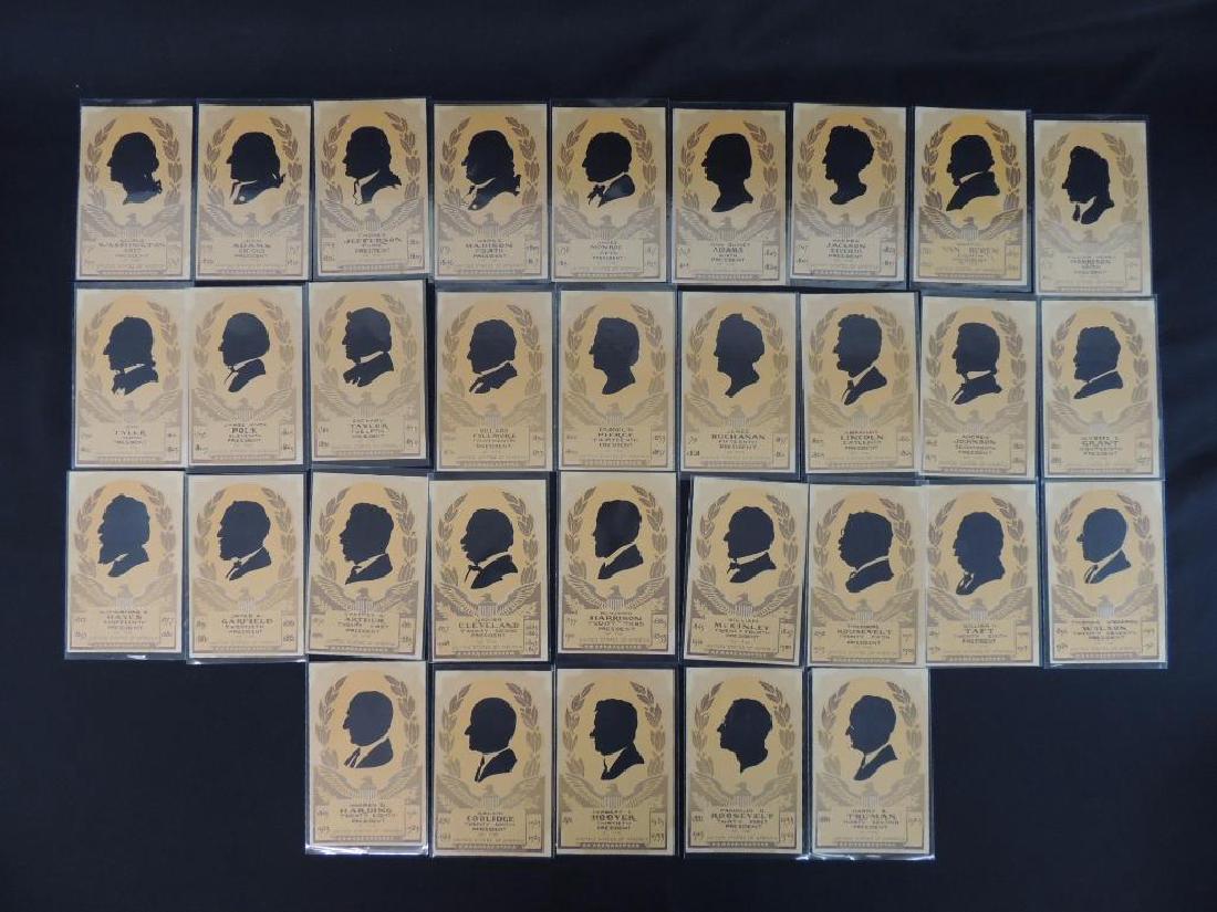 Group of 34 United States Presidents PPC's Circa 1950 (1 of 7)