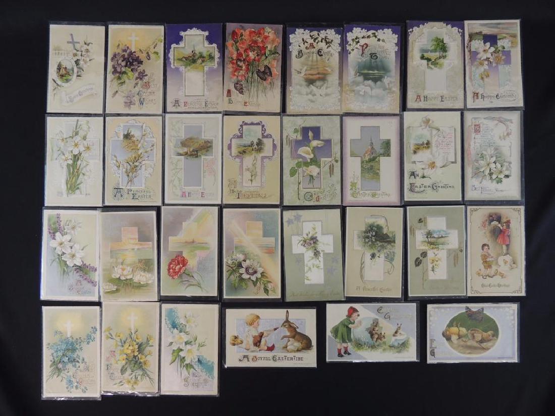 Group of 30 Antique John Winsch Easter Postcards (1 of 6)