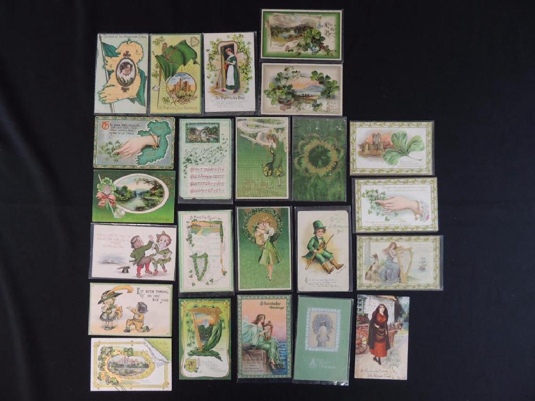 Group of 23 St. Patrick's Day Postcards Featuring (1 of 5)