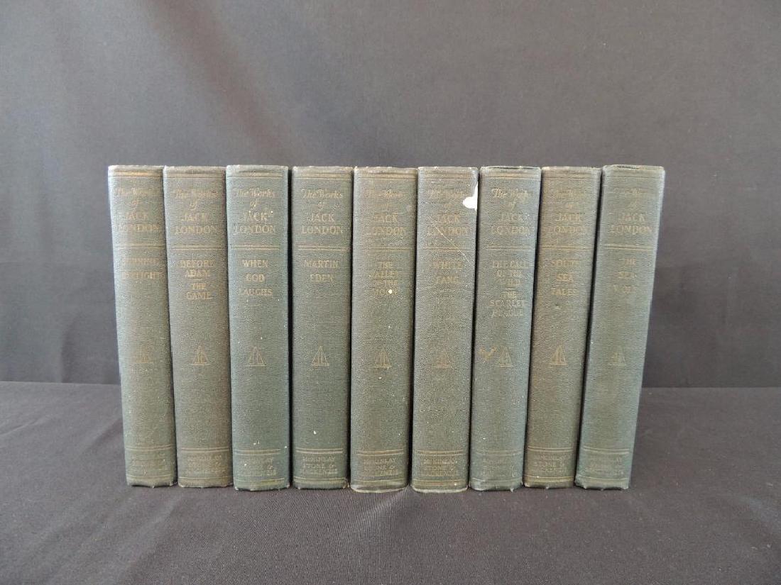 The Works of Jack London Group of 9 Featuring Martin (1 of 2)