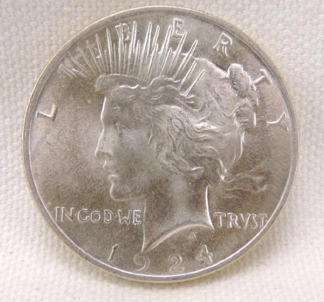 1924-P Silver Peace Dollar (1 of 3)