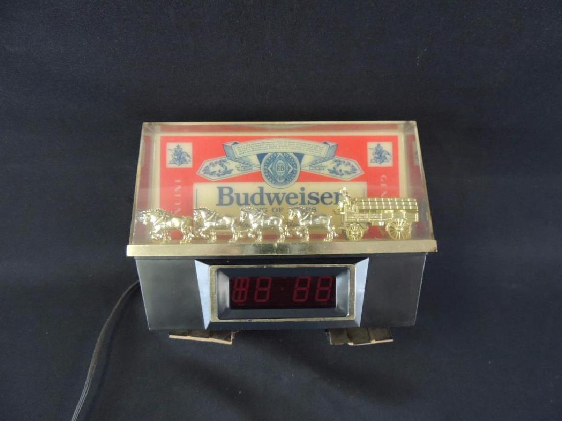 Light Up Advertising Cash Register Topper Clock (1 of 2)