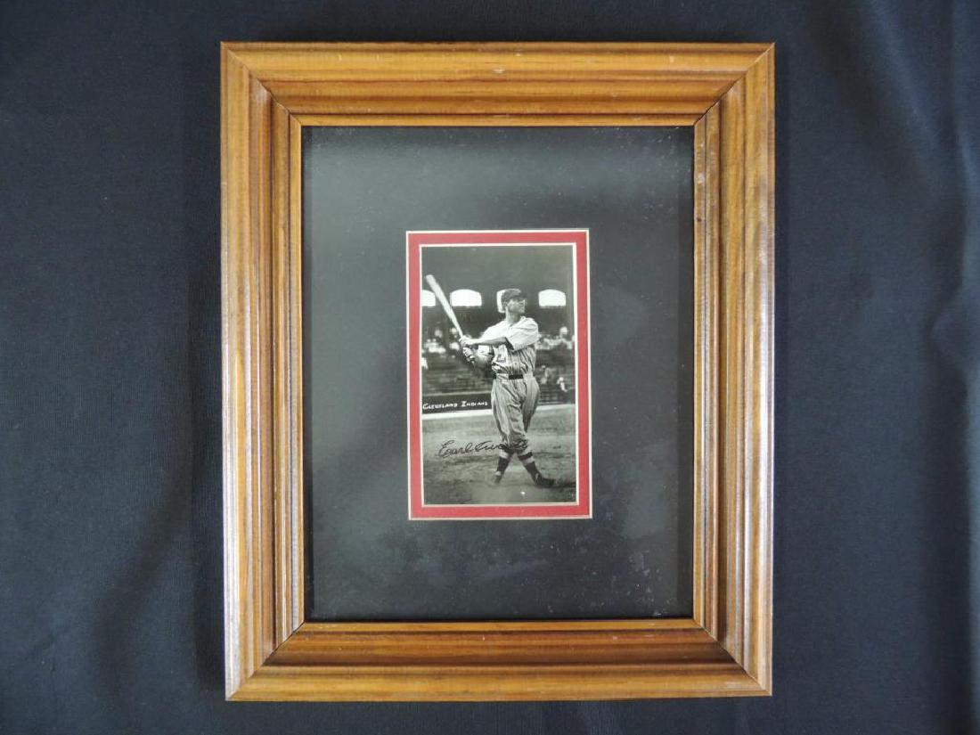 Earl Averill Signed Photo (1 of 2)