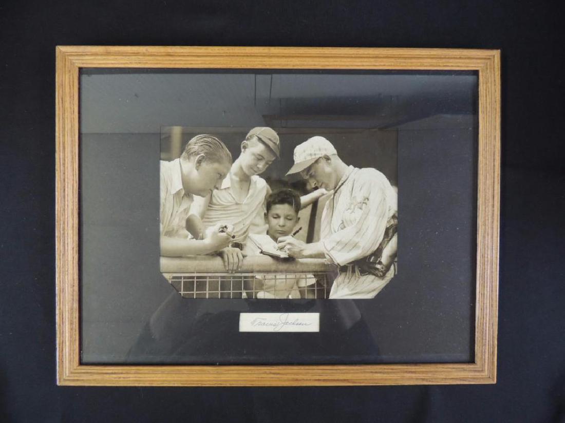 Travis Jackson Signature with Photo (1 of 2)