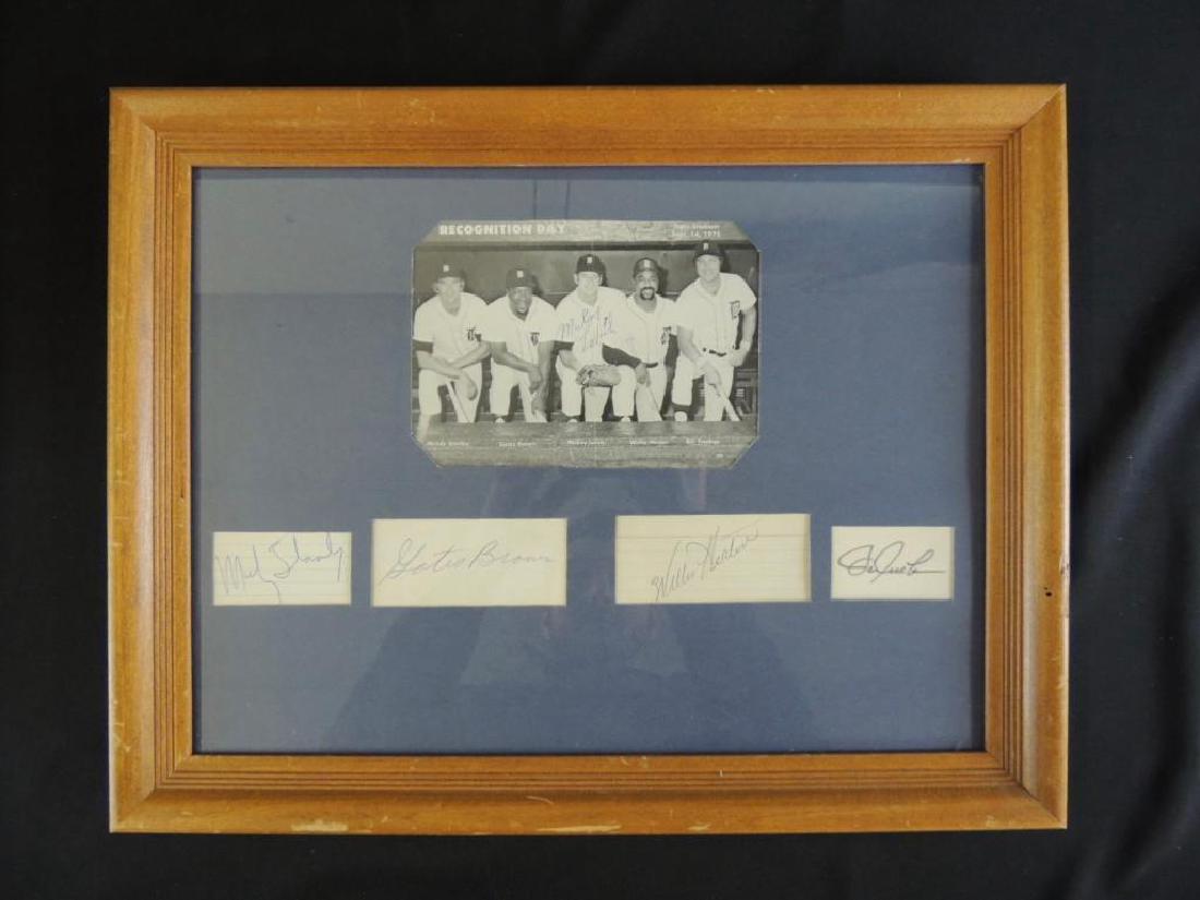 Detroit Tigers Recognition Day Signed Photo (1 of 4)