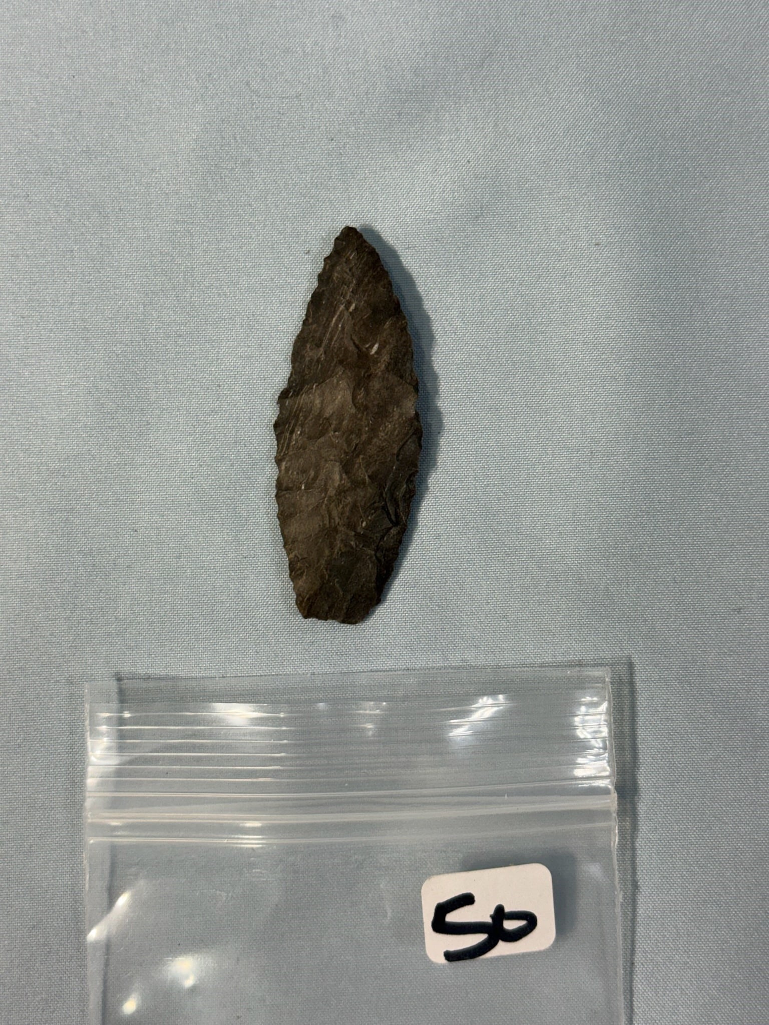Paleo Lance: 2 3/8 in. Fluted Paleo Lance - Coshocton - Delaware County Ohio.