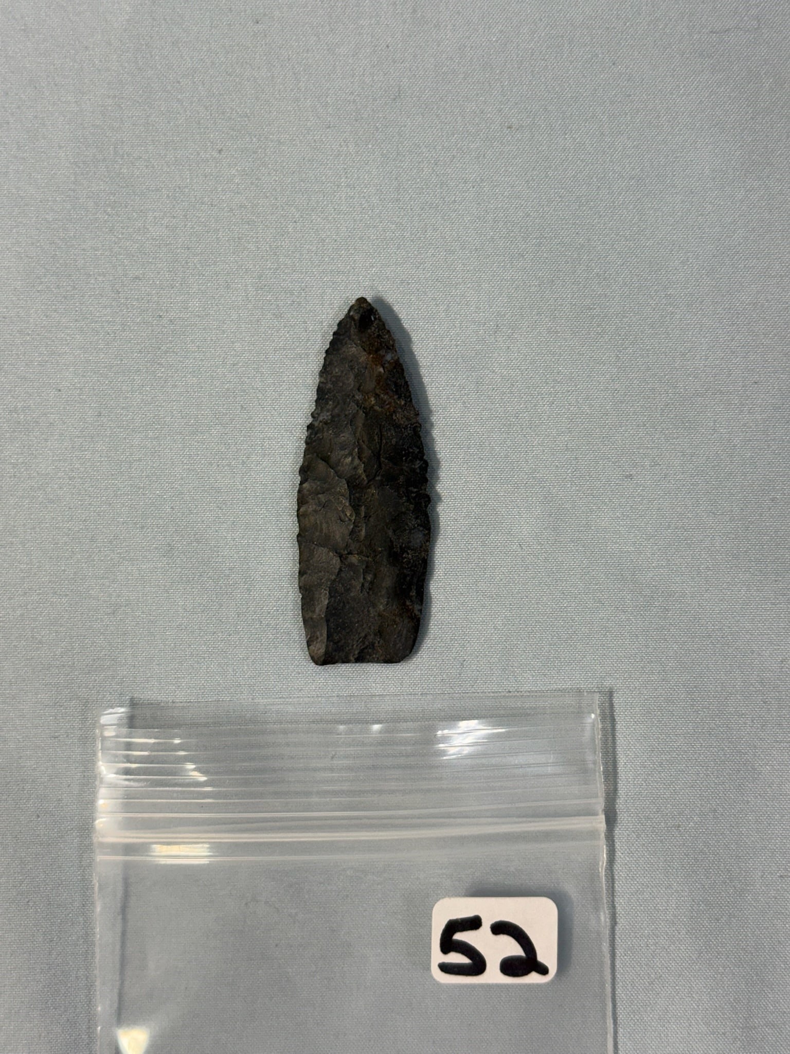 Fluted Clovis: 2 1/4 in. Fluted Clovis - Adama County Ohio.