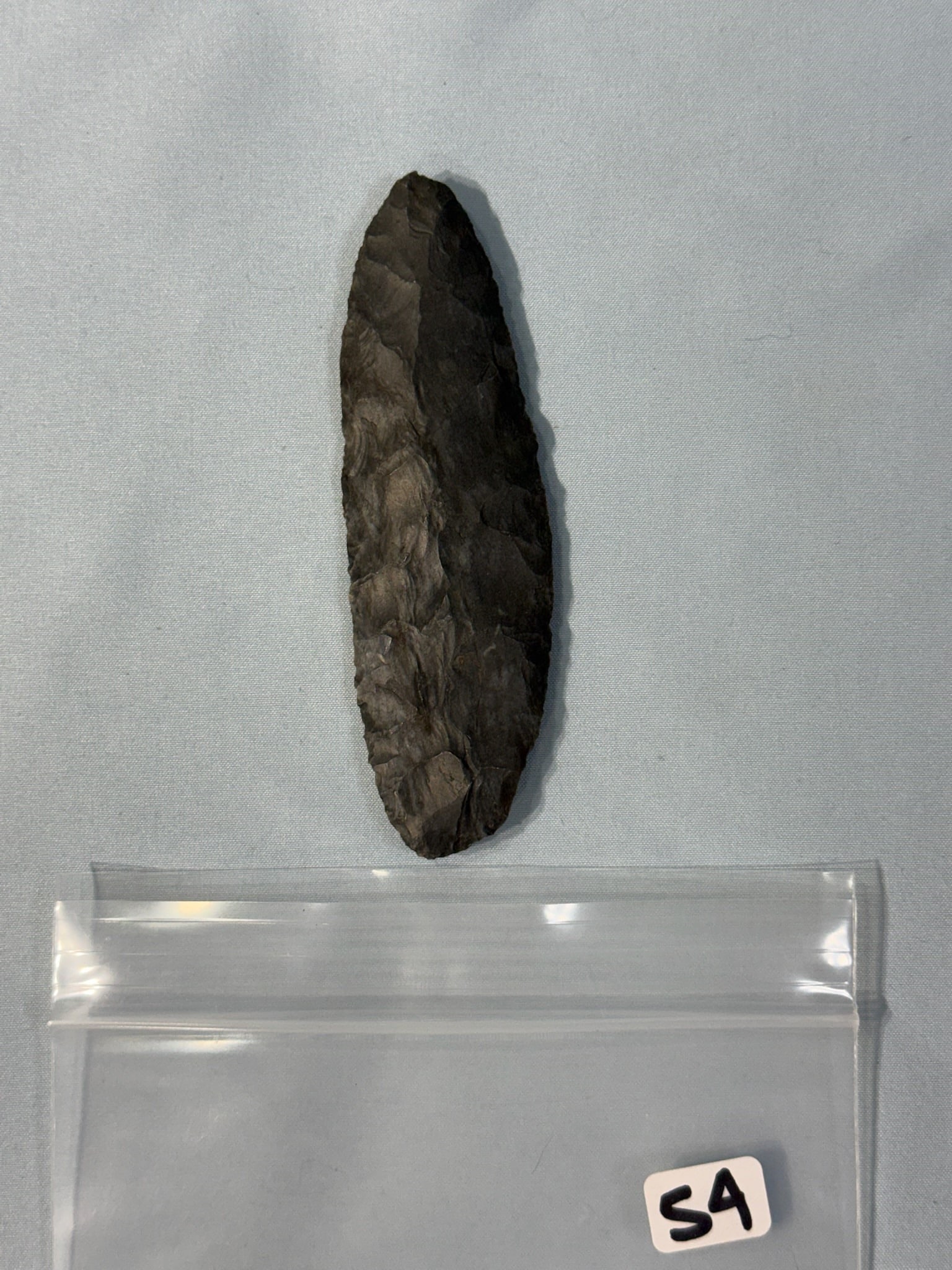 Parallel Flacked Paleo Cresent Knife (1 of 2)