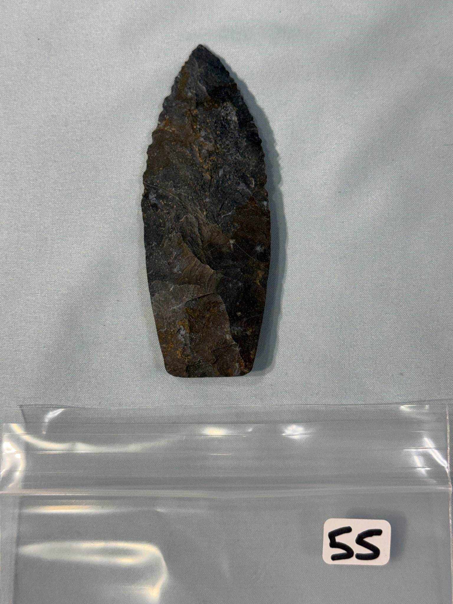 Paleo Lance: 4 1\16 in. Paleo Lance - Pickaway County Ohio.