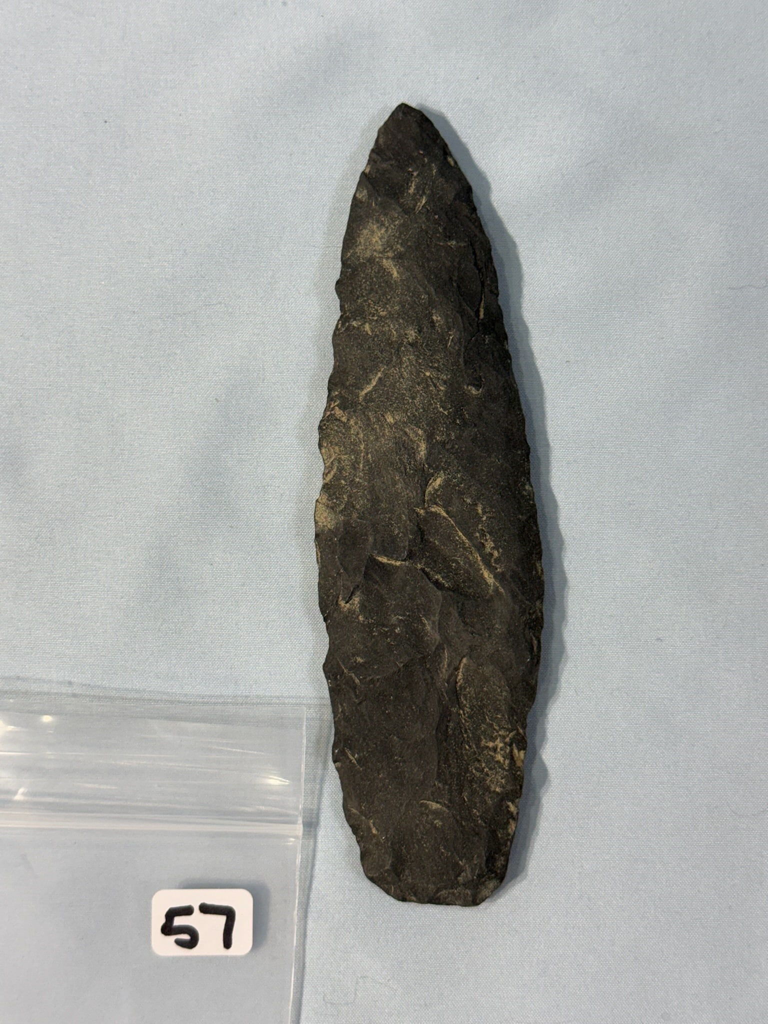 Paleo Lance Khardin: 6 1/4 in. Paleo Lance - Hardin County Ohio.