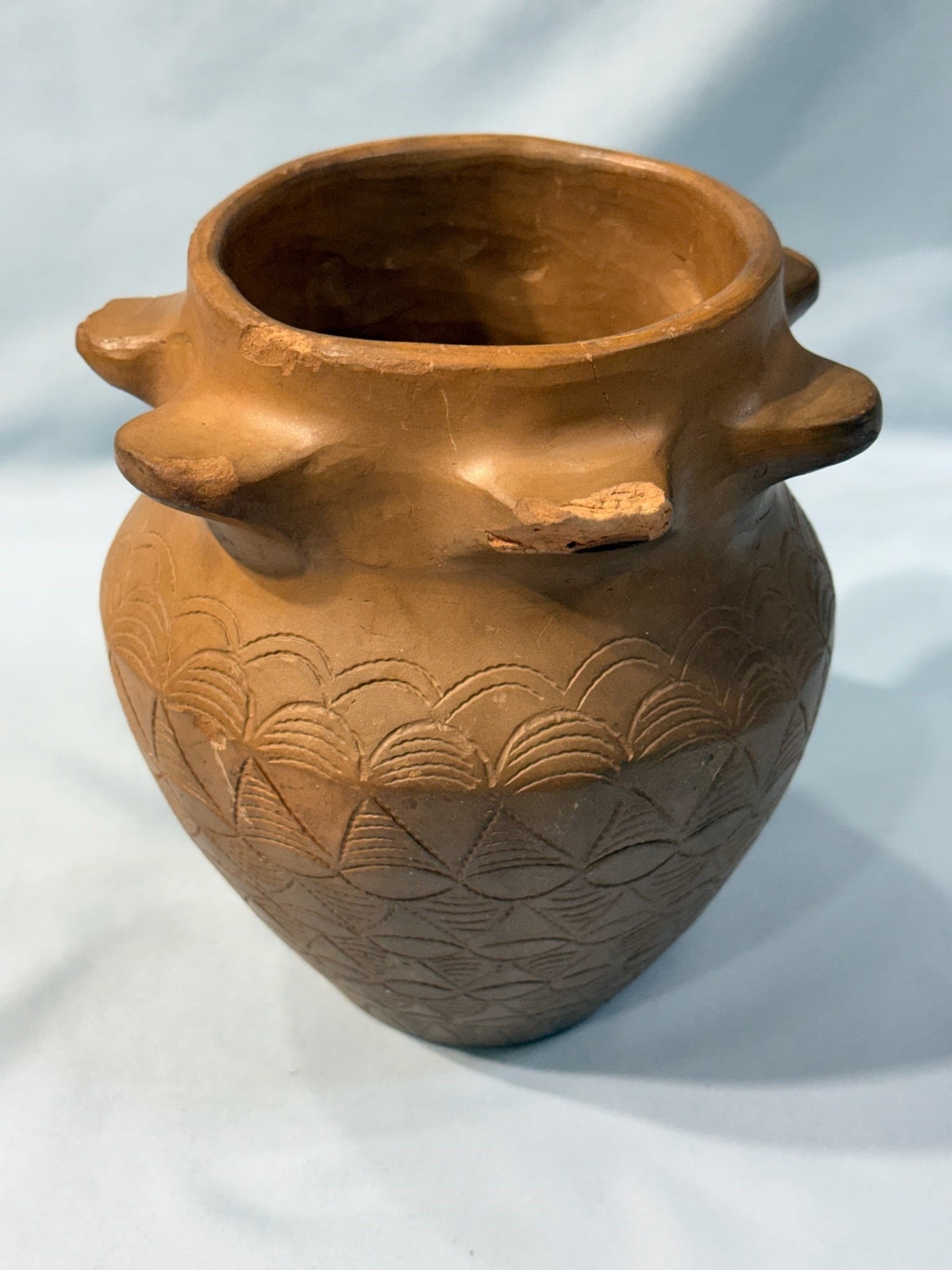 Pottery Vase signed - 2