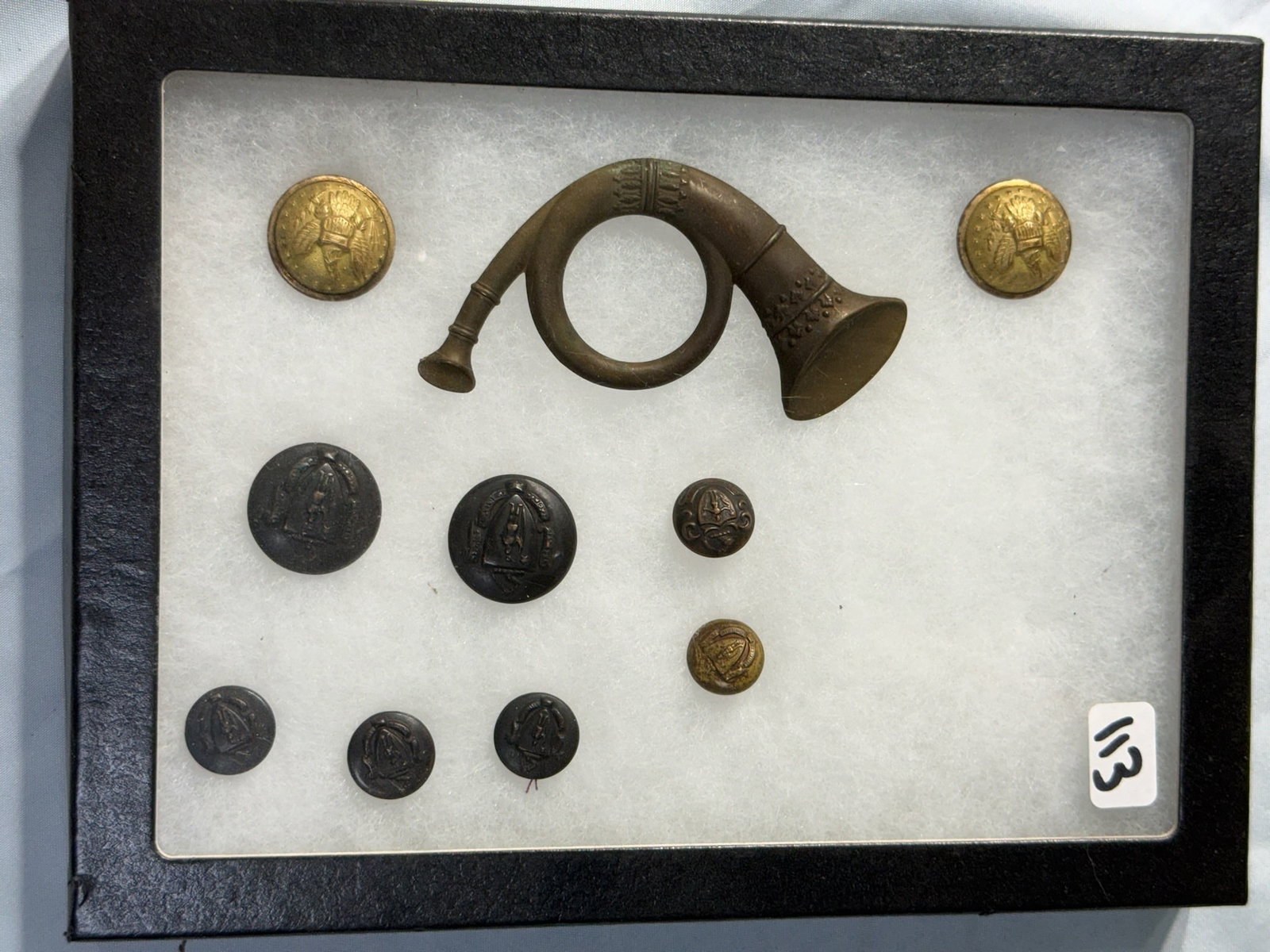 Brass Military pins and buttons (1 of 1)