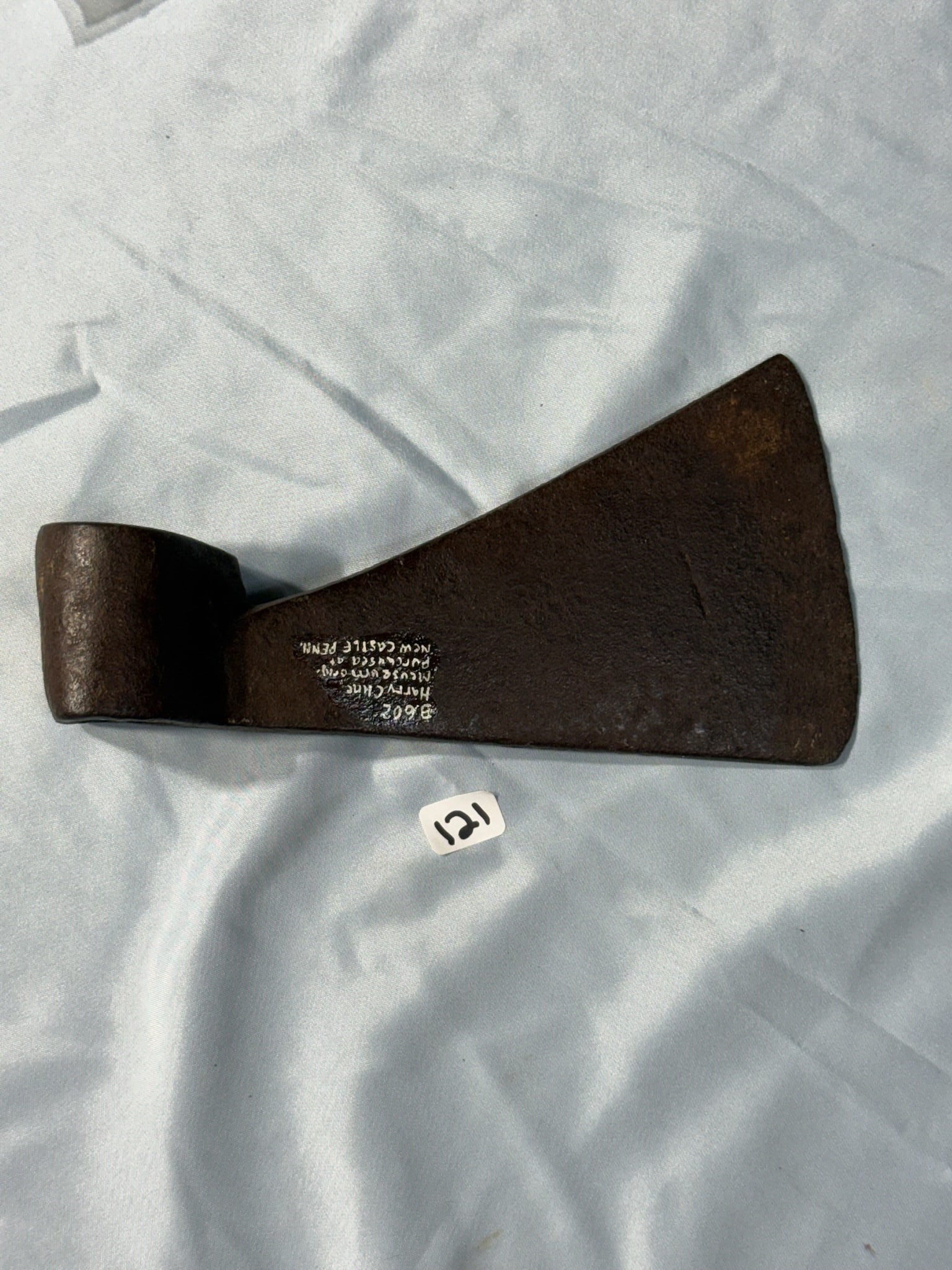 Iron Trade Axe: Great Trade Axe - "W" touchmark - Ex Cline.