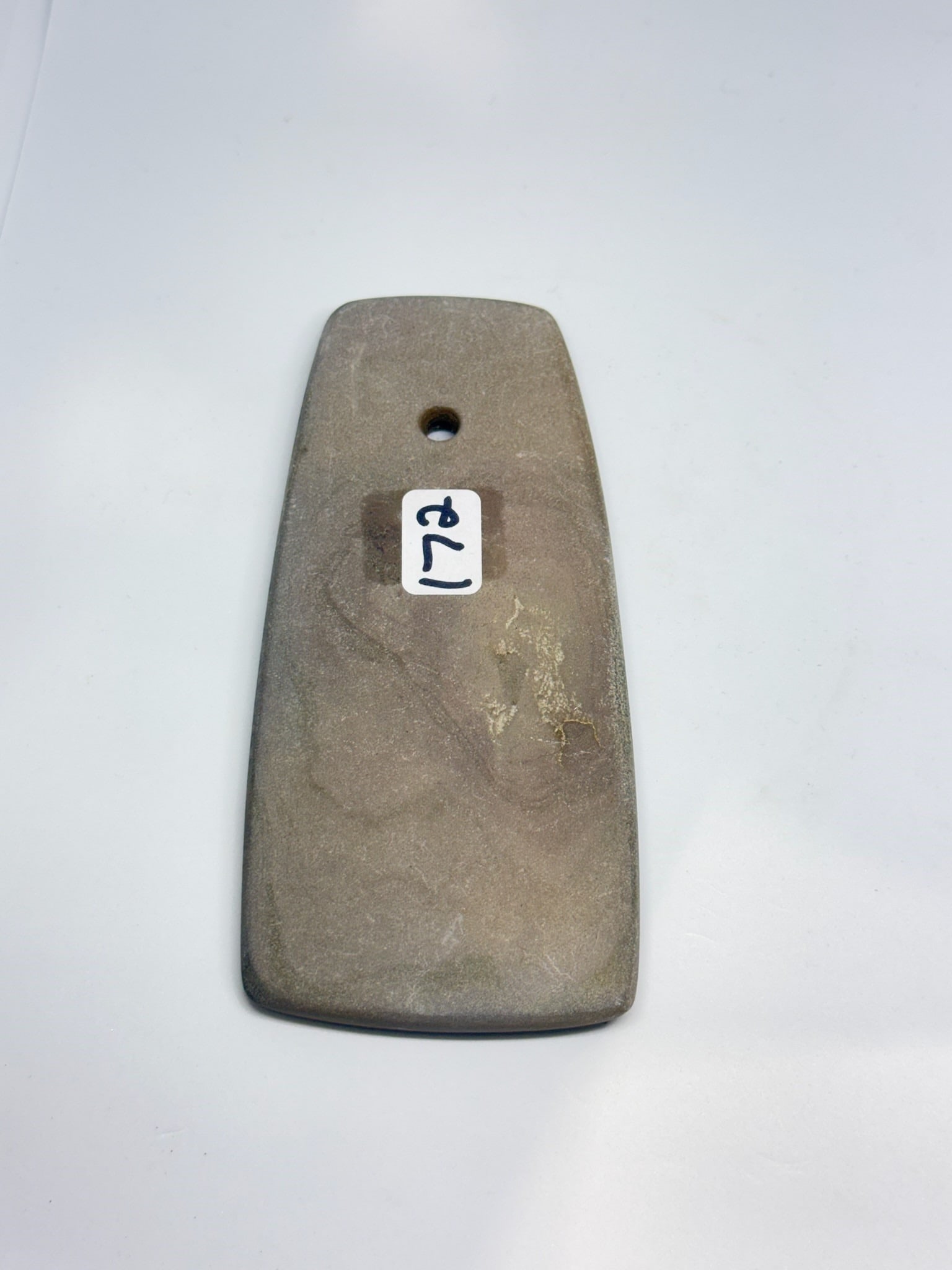 Banded Slate Pendant: 5 in. Banded Slate Pendant - Ohio.