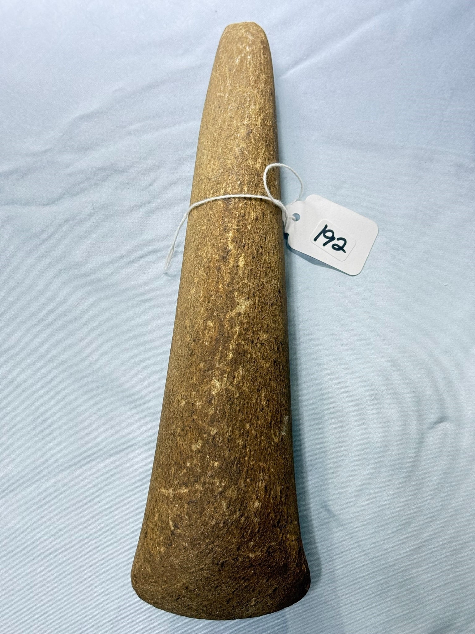 Hardstone Celt: 10 1/2 in. Hardstone Celt - Tennessee.