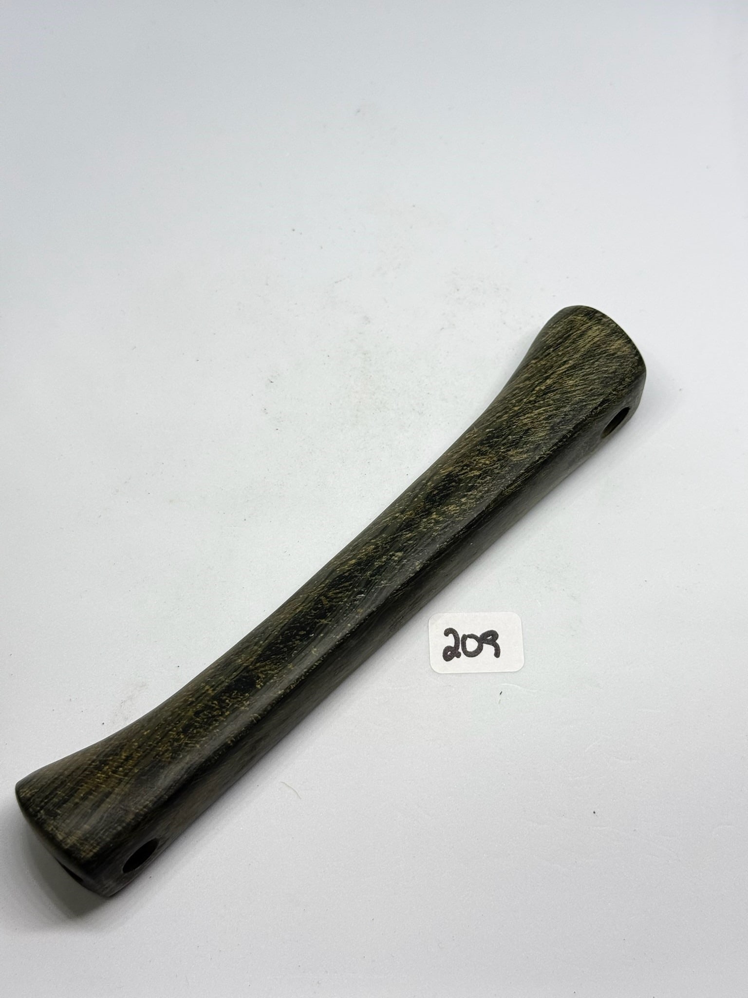 Banded Slate bar: 6 by 1 in. ( 3/4 in.) Banded Slate Bar - Port County Ohio - Ex Diller.