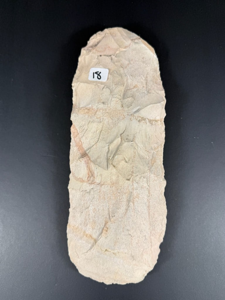 Large Chert Hoe: Large Chert Hoe 10 by 3 1/4"