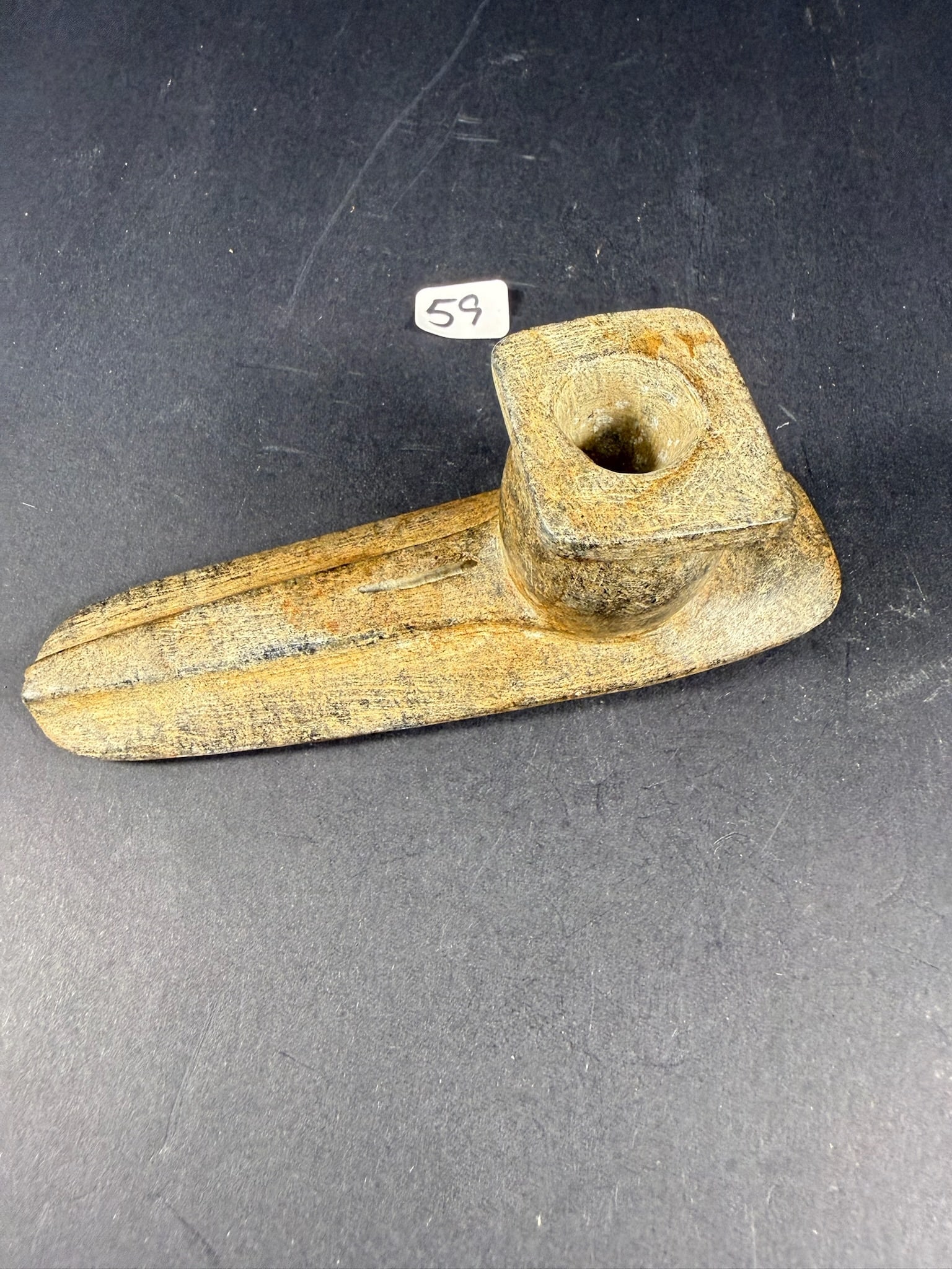 Steatite Platform Pipe (1 of 4)