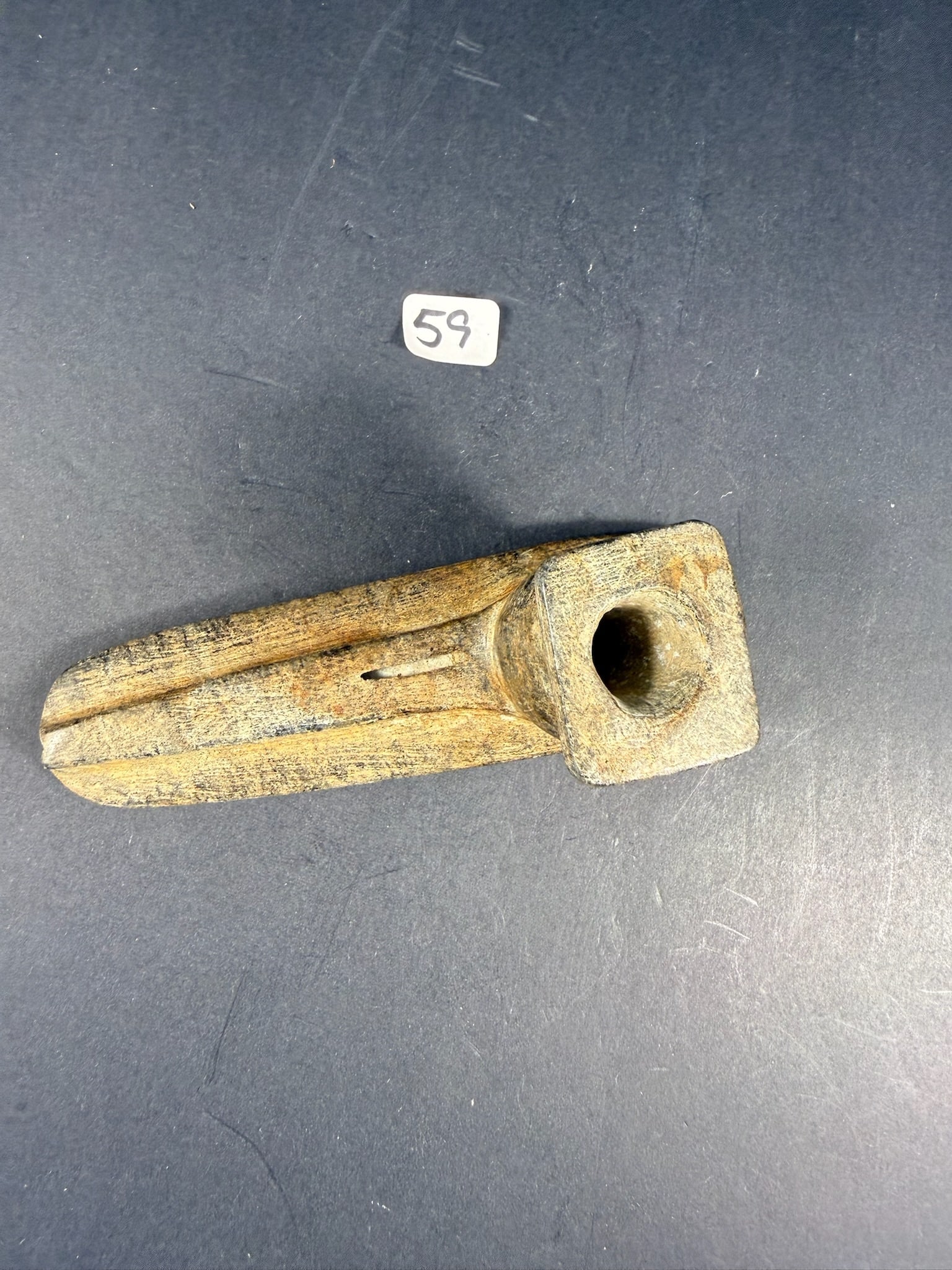 Steatite Platform Pipe - 3