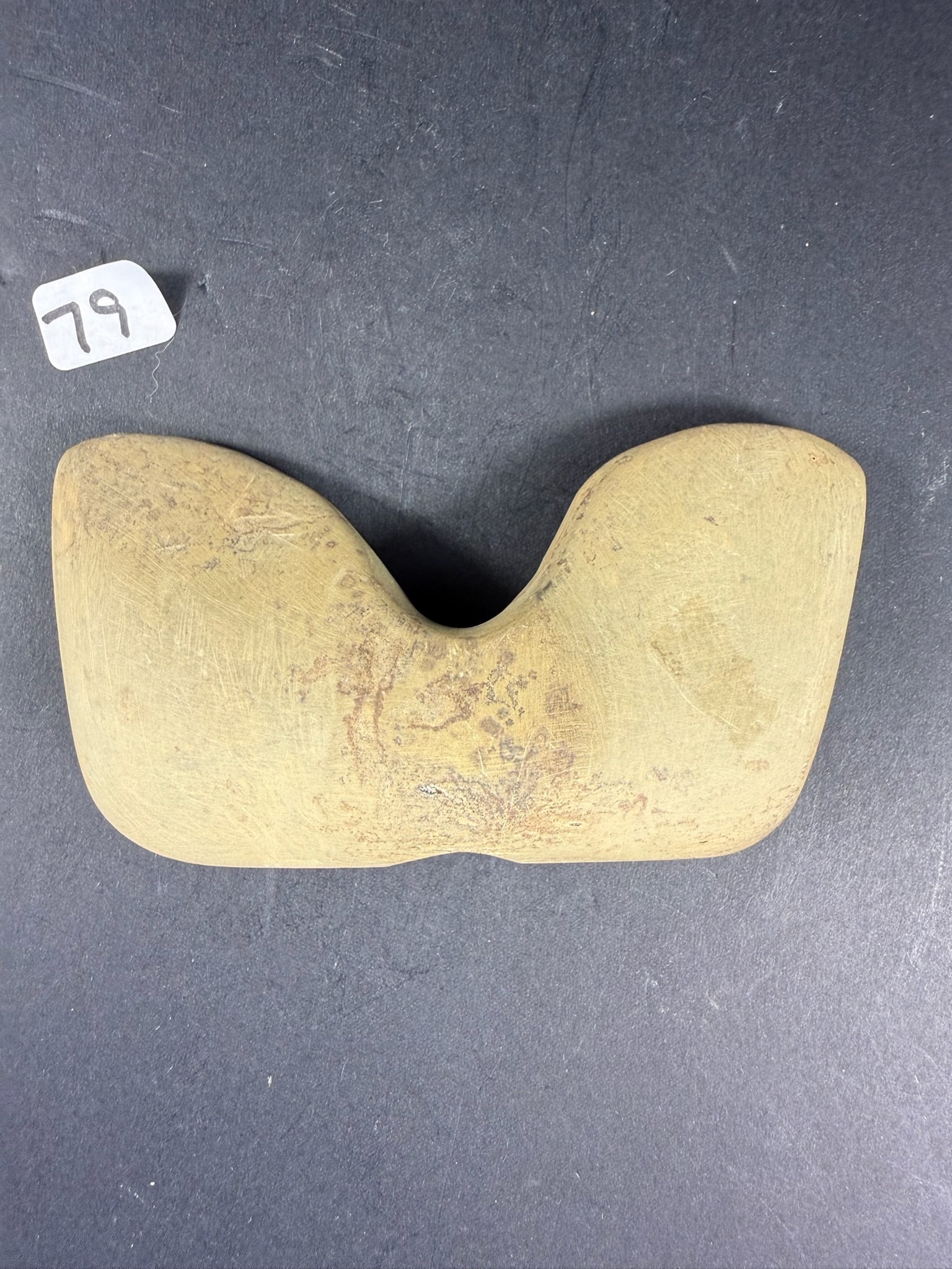 Salvaged Notched Winged Bannerstone (1 of 3)