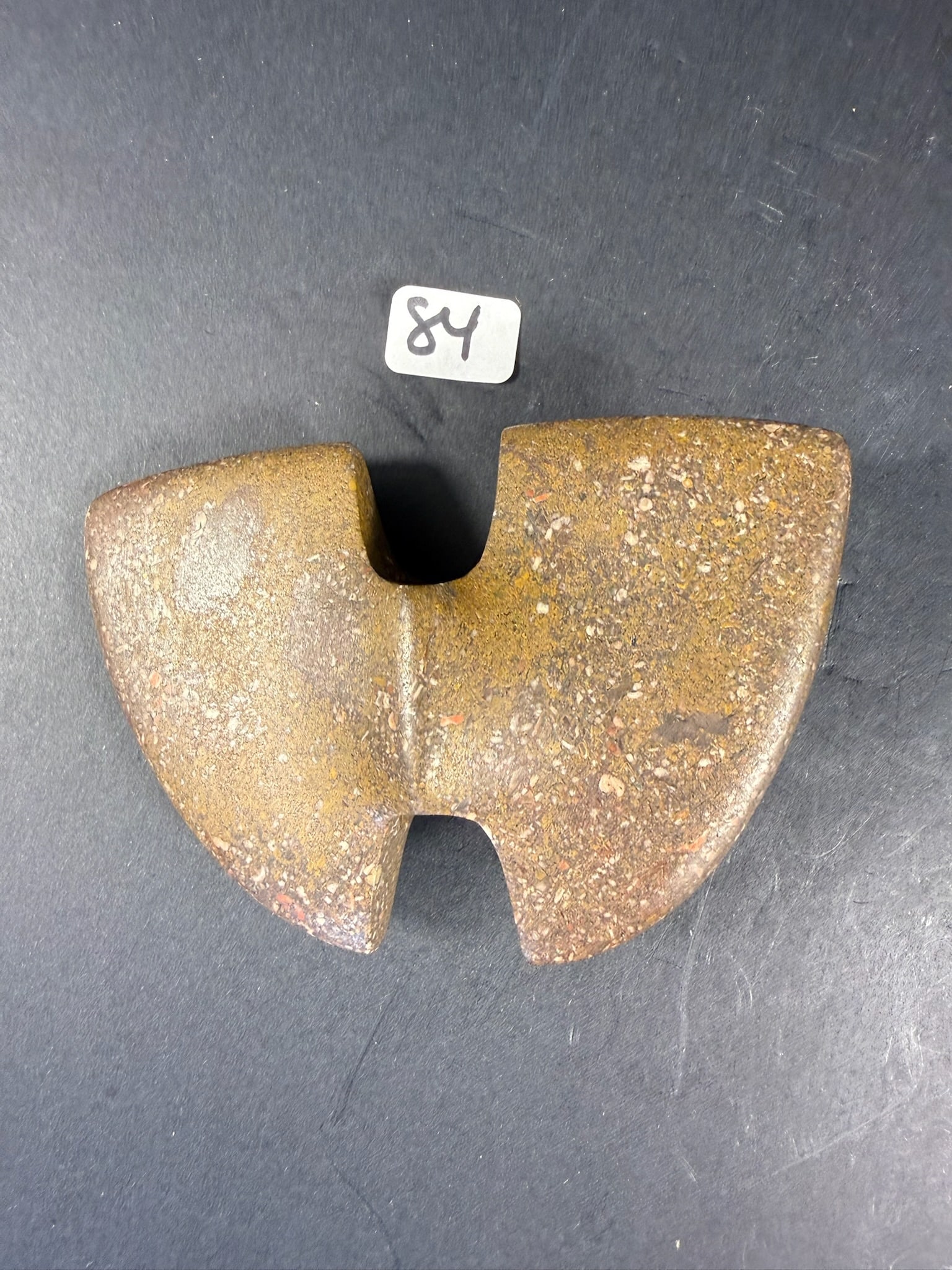 Double Notched Butterfly Bannerstone - 3