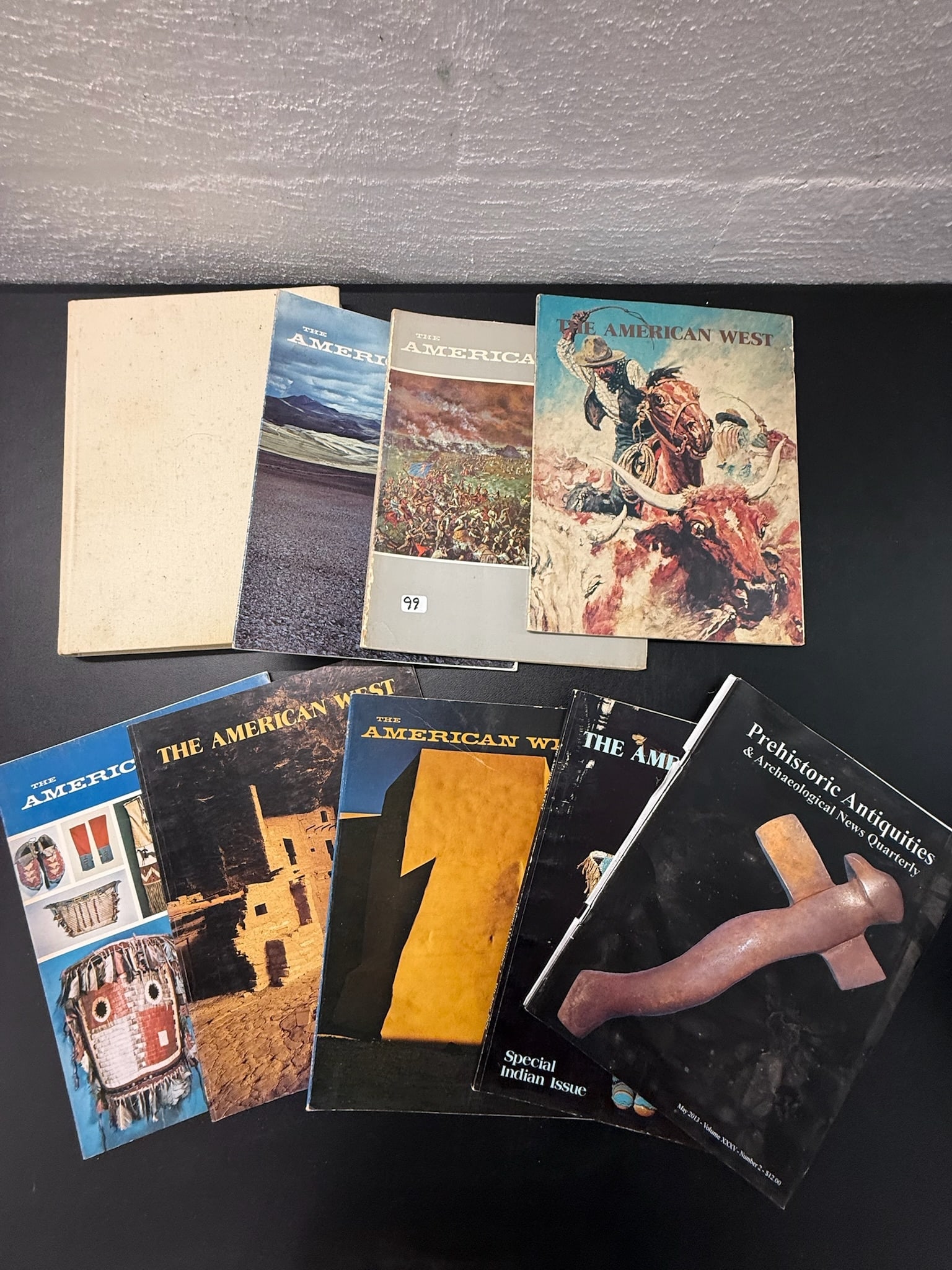Lot of Books: 8 The America West Books and 1 Hardbound Smithsonian Book