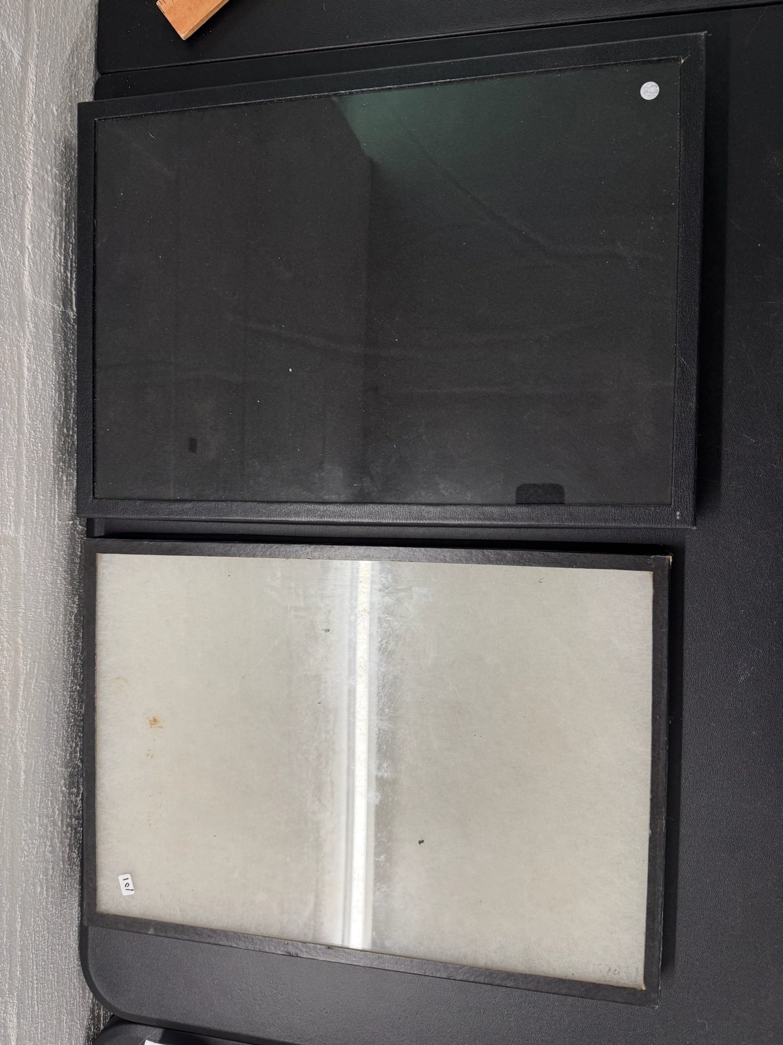 2 Display Cases: 2 20 by 14" Riker Cases