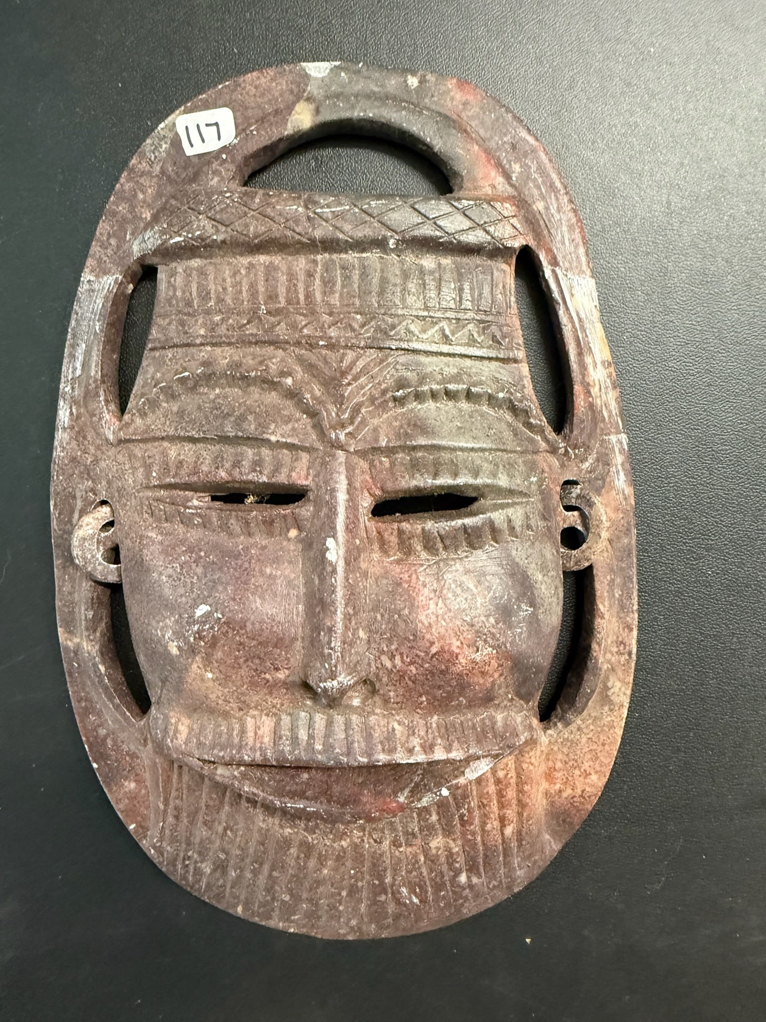 Miylasian Death Mask: 12 by 8" Miylasian Death Mask