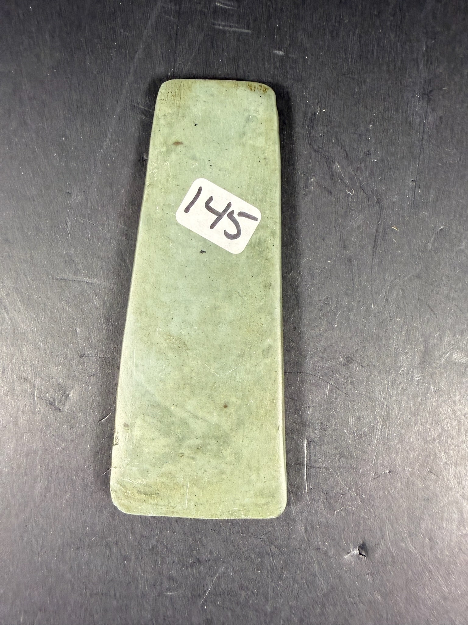 Slate Pendant: 4 by 1 3/4" Slate Tablet Pendant - Montgomery Co, Ohio