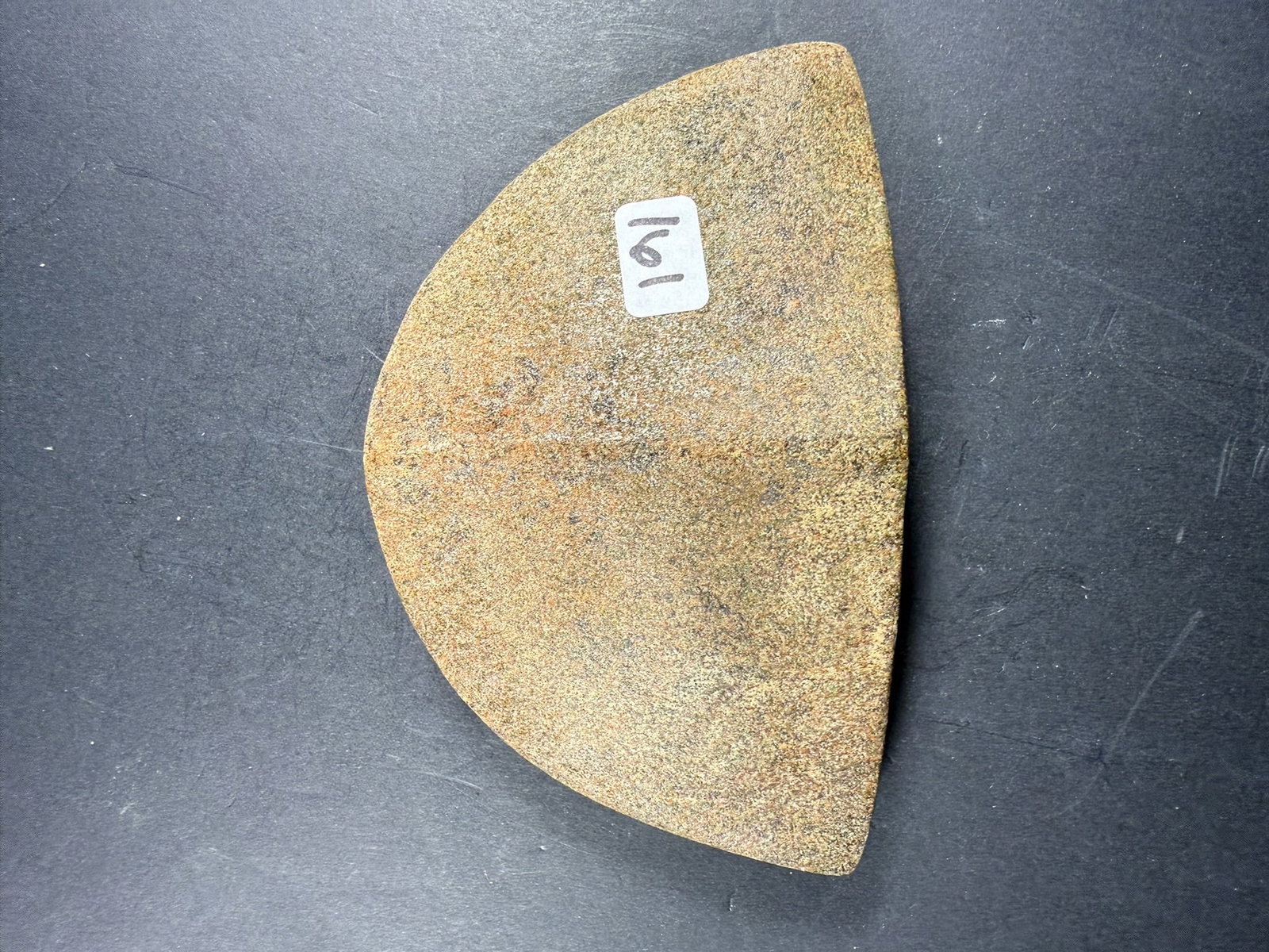 Bannerstone: 3 1/2 by 1" Chlorite Wing Banner - Ross Co, Ohio