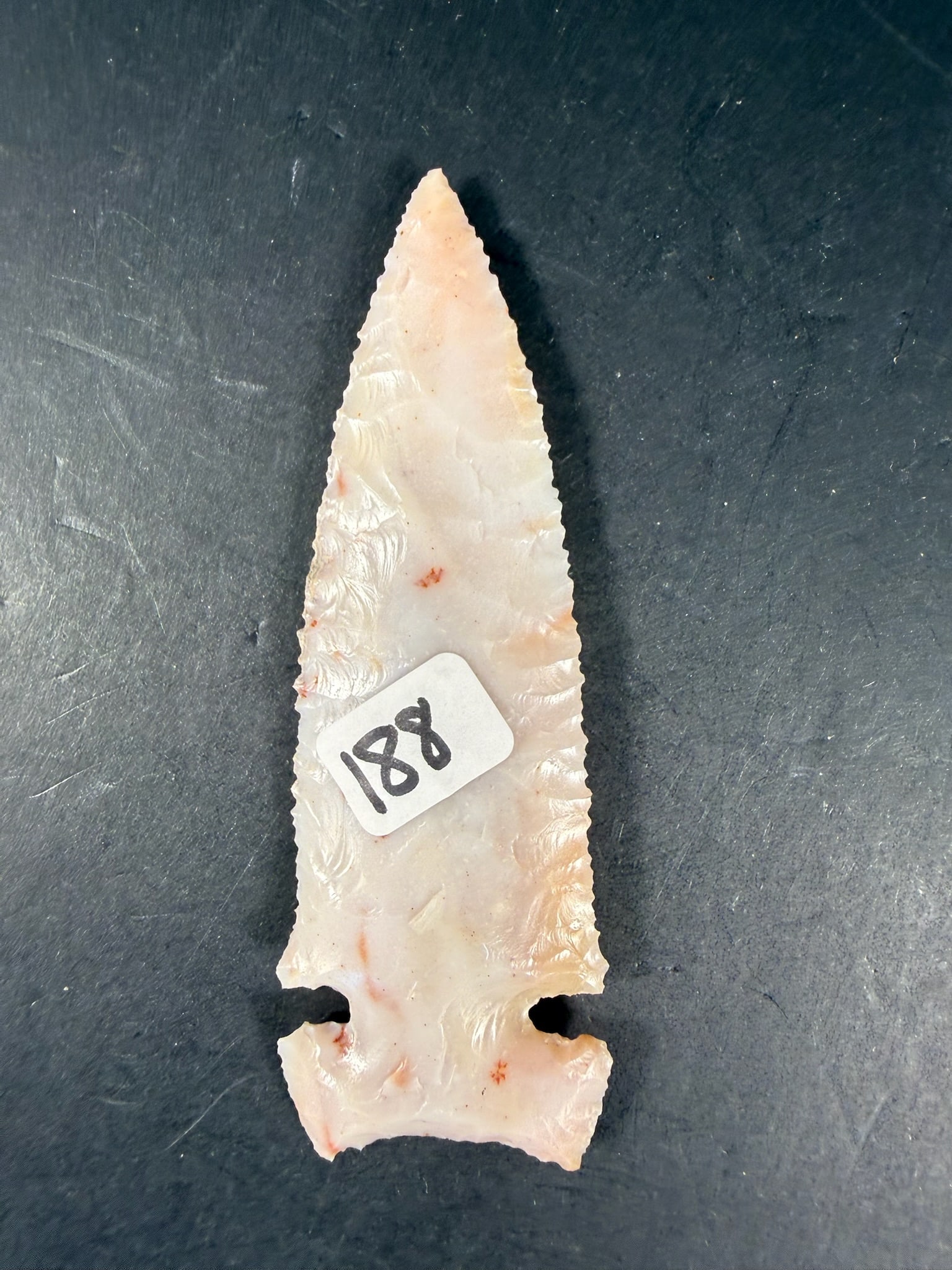 Osseola: 4" Translucent Flint Ossola - Oregon