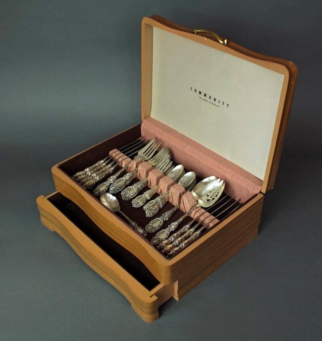 Community Sterling Silverware Flatware Service 45 pcs (1 of 4)